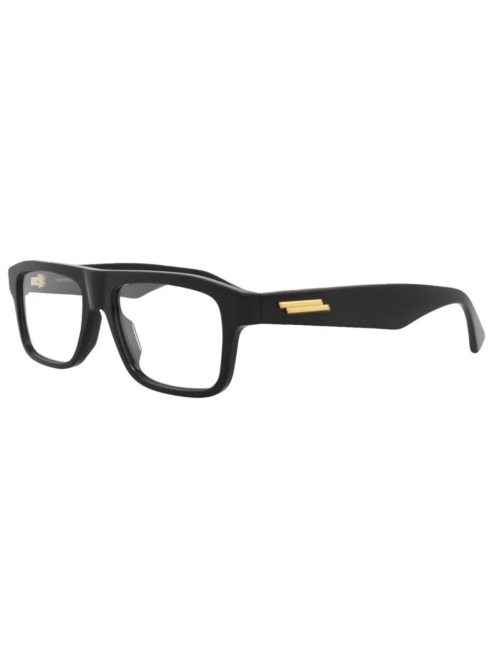 New Bottega Veneta Women's Eyeglasses Square Rectangle Acetate Frame Mens Black